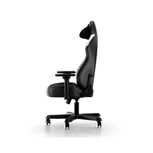 Fotel DXRacer TANK Black & White Armour EPU Leather XXL