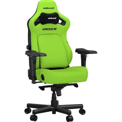 Fotel gamingowy Anda Seat Kaiser 4 Size XL Cyber green PVC