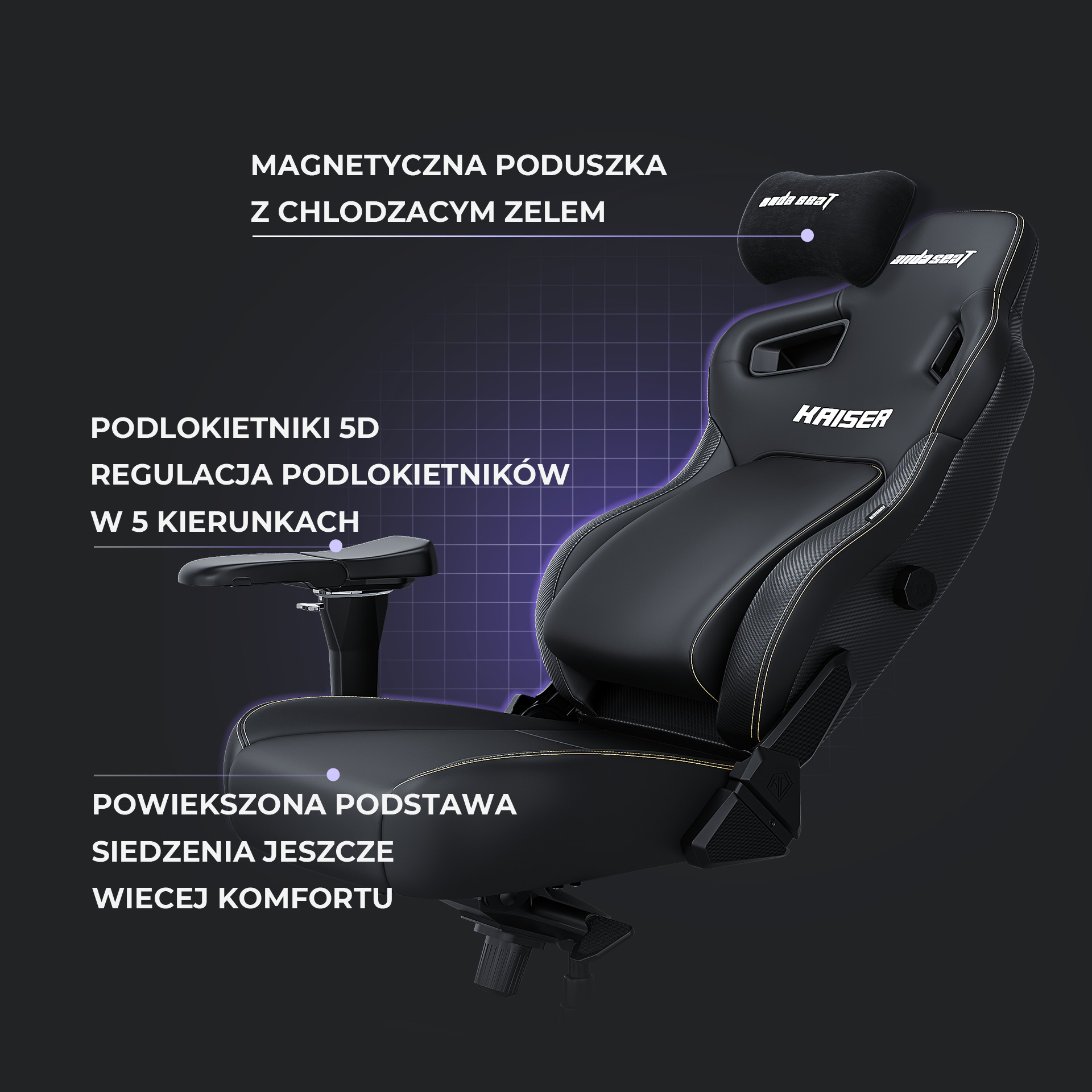 Warianty kolorystyczne Anda Seat Kaiser 4
