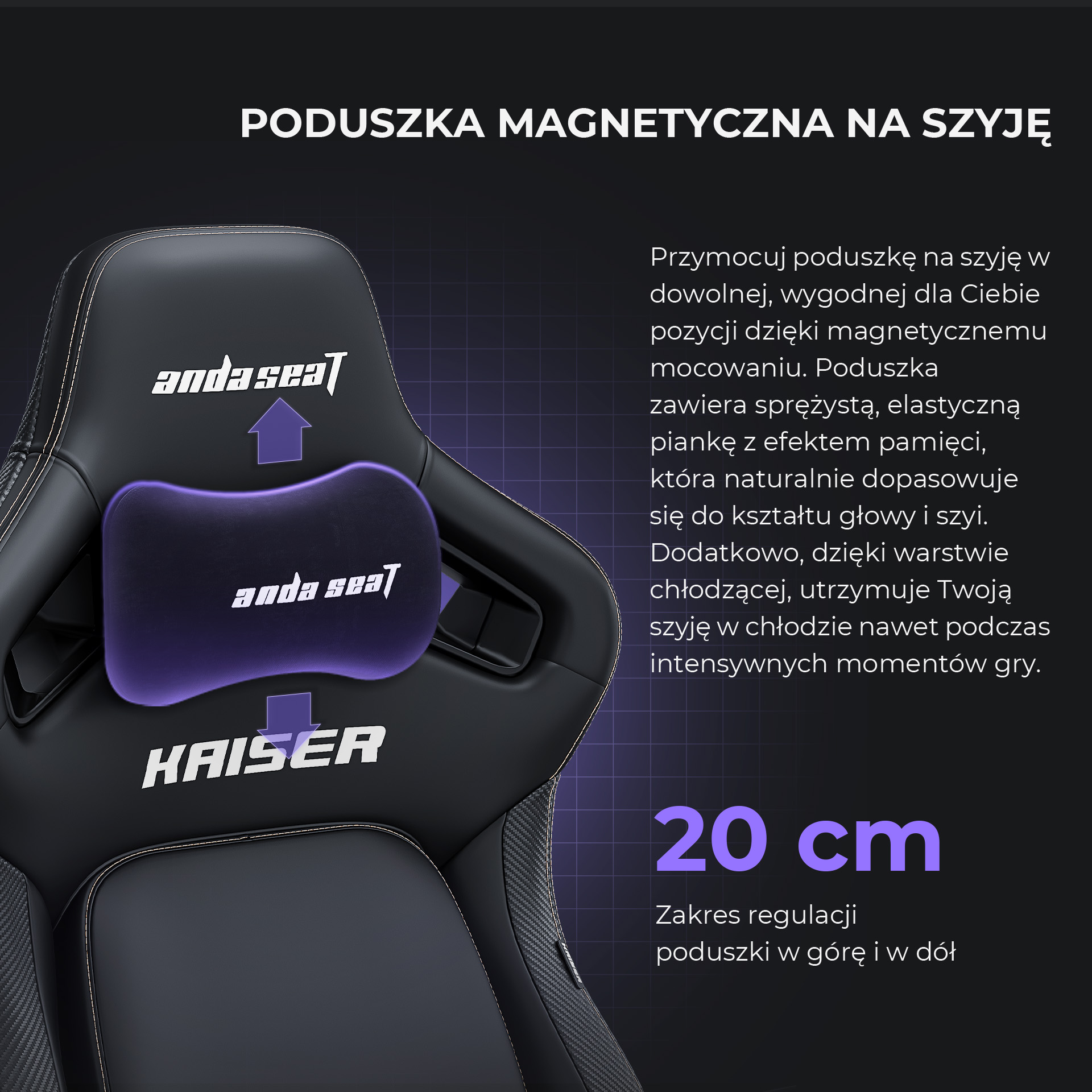 Dynamiczne wsparcie lędźwiowe Kaiser 4