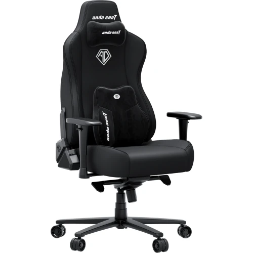 Fotel gamingowy materiałowy Anda Seat Novis Plus XL czarny obrotowy