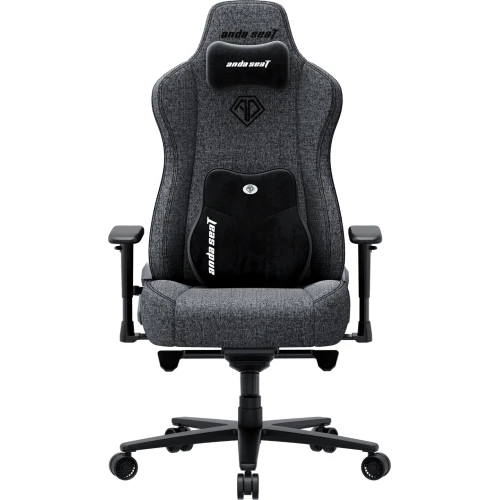 Fotel gamingowy materiałowy Anda Seat Novis Plus XL ciemnoszary obrotowy