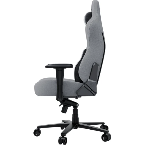 Fotel gamingowy materiałowy Anda Seat Novis Plus XL szary obrotowy