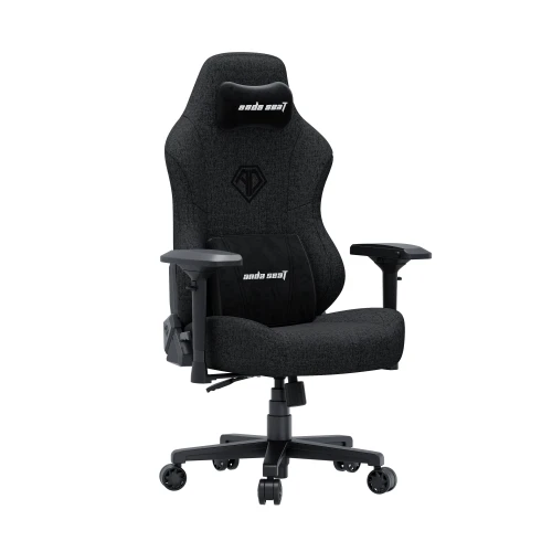 Fotel gamingowy Phantom 3 PRO L Anda Seat materiałowy ciemnoszary
