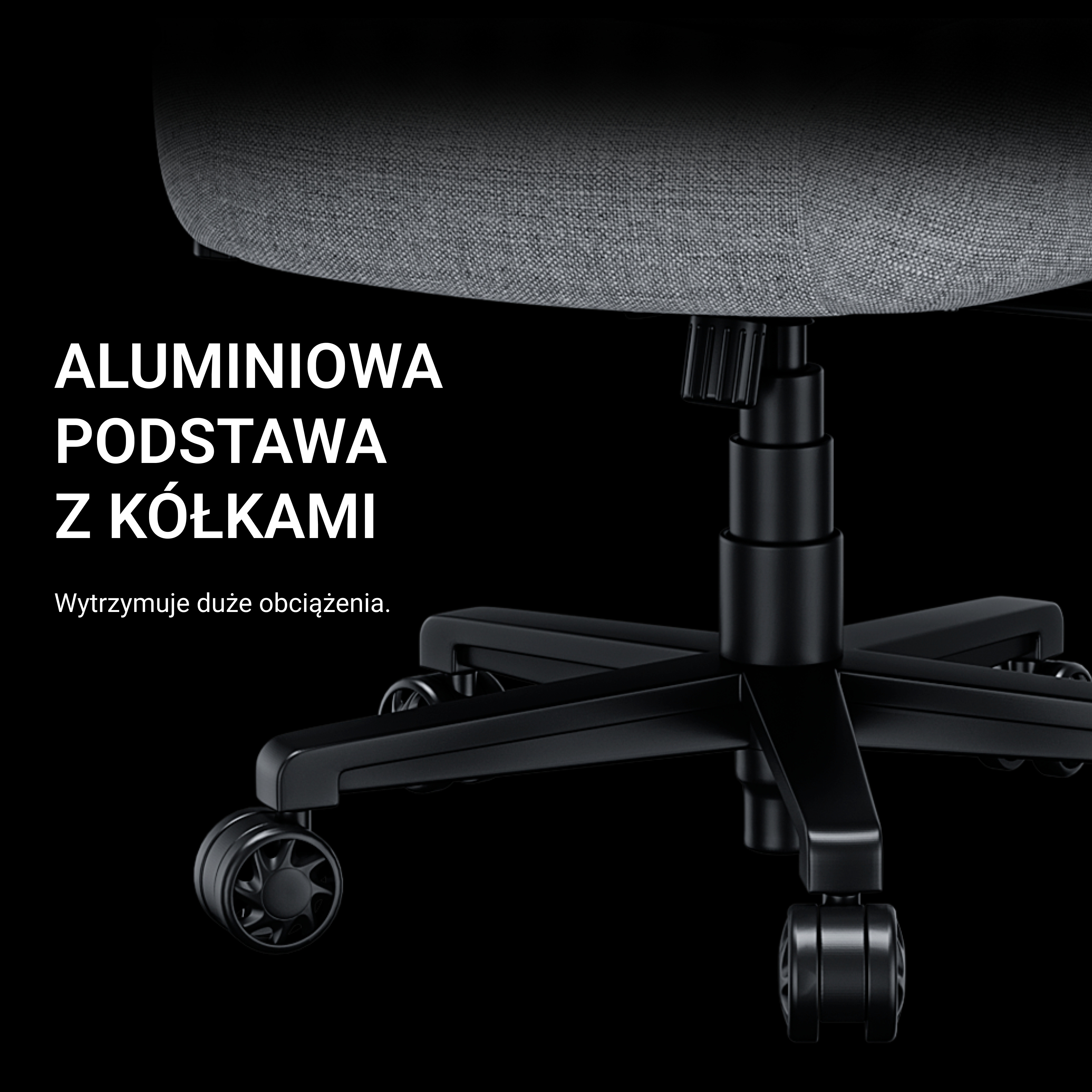 Aluminiowa podstawa fotela Anda Seat Phantom 3 Pro