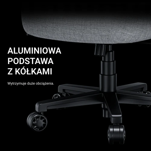 Fotel gamingowy Phantom 3 PRO L Anda Seat materiałowy ciemnoszary