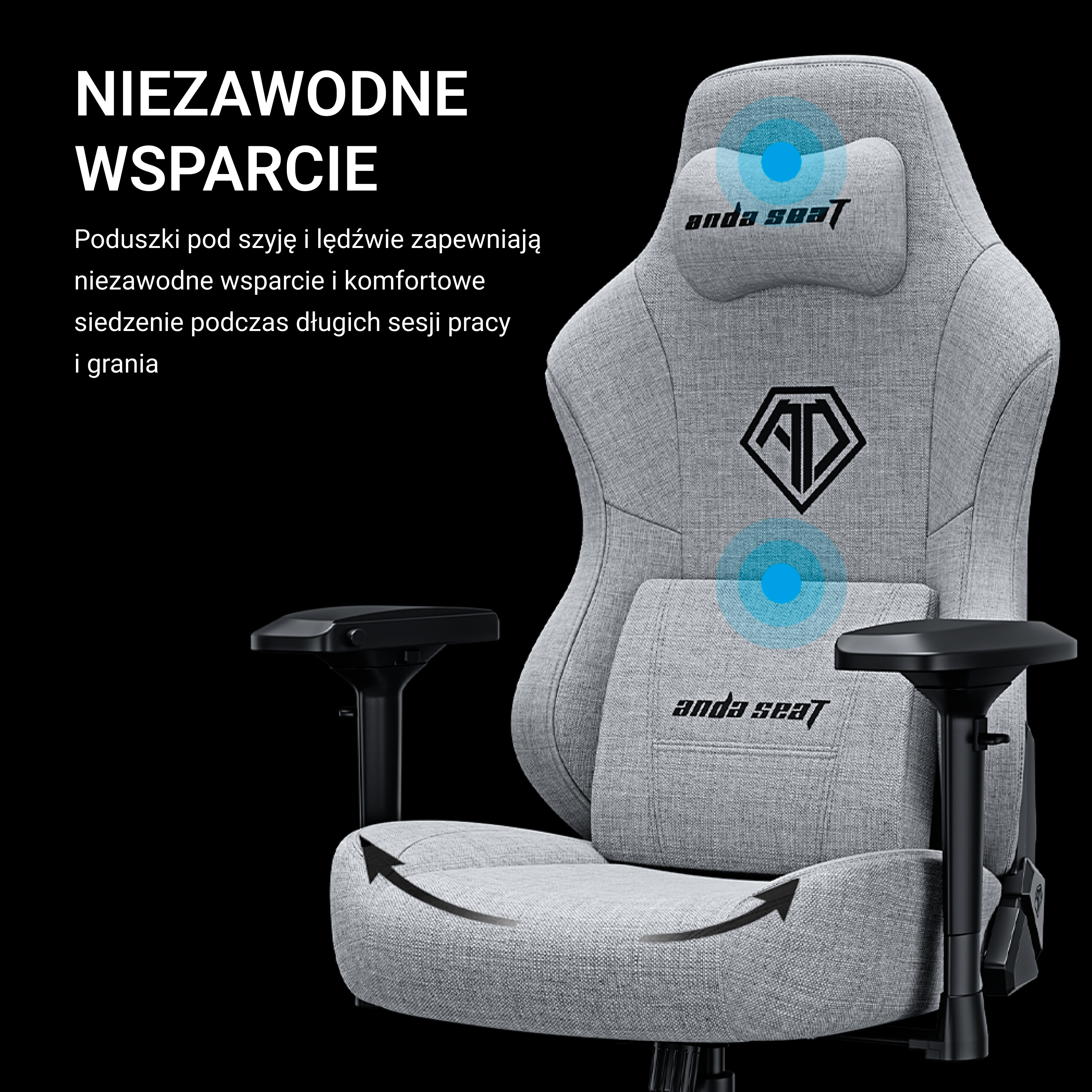 Komfort użytkowania Anda Seat Phantom 3 Pro