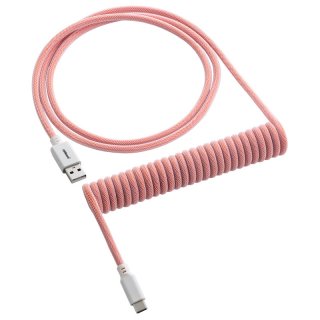 Kabel do klawiatury CableMod Classic Coiled Cable Orangesicle (USB-C do USB-A) 1.5m