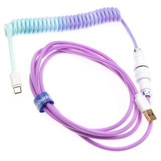 Kabel do klawiatury Ducky Premicord Azure (USB-C do USB-A) 1.8M