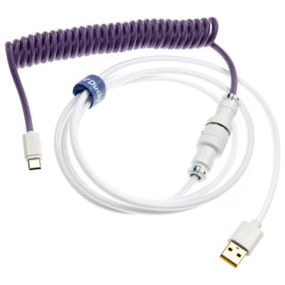 Kabel do klawiatury Ducky Premicord Creator (USB Typ C do Typ A) - 1,8M