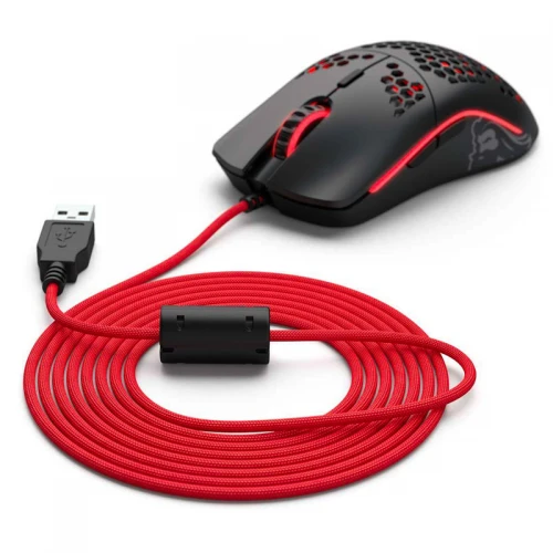 Kabel do myszki Glorious Ascended Cable V2 - Crimson Red