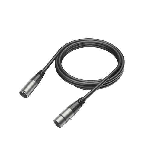 Kabel mikrofonowy Fifine L9C XLR męski - żeński, 1,8 m, czarny