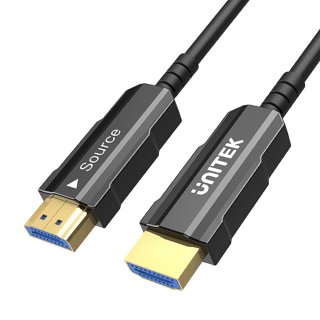  Kabel optyczny HDMI 2.0 Unitek AOC 4K 60Hz 15 m