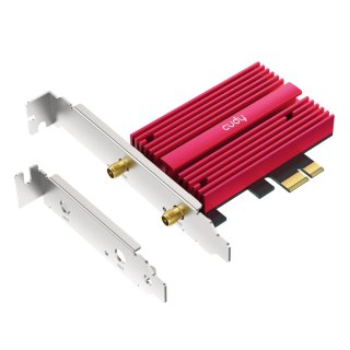 Karta sieciowa Cudy WE400 WiFi 6E 2,4GHz/5GHz PCI Express