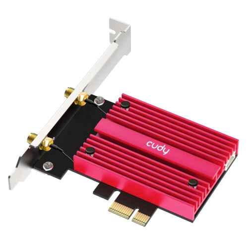 Karta sieciowa Cudy WE400 WiFi 6E 2,4GHz/5GHz PCI Express