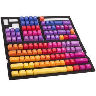 Keycapy Ducky Afterglow ABS Double-Shot Keycap Set, US Layout