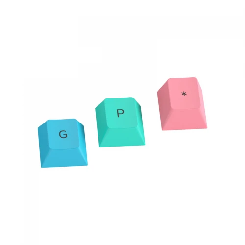 Keycapy nakładki Glorious GPBT Pastel 114szt 