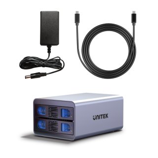 Kieszeń na dyski Unitek SATA 2,5''/3,5'' SATA HDD/SSD 40TB