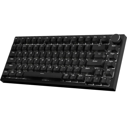 Klawiatura Ajazz AK820 RGB mechaniczna przewodowa czarna