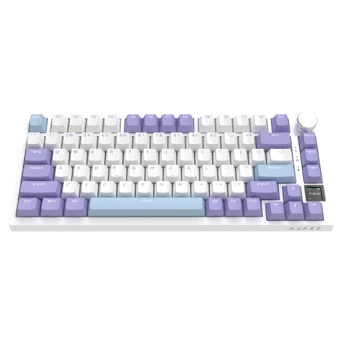 Klawiatura Ajazz AK820 Pro RGB Gift Switch Wireless Purple