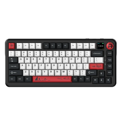 Klawiatura AK820 MAX Avocado Switch Black -Gray Theme-3 Model-RGB-With Screen