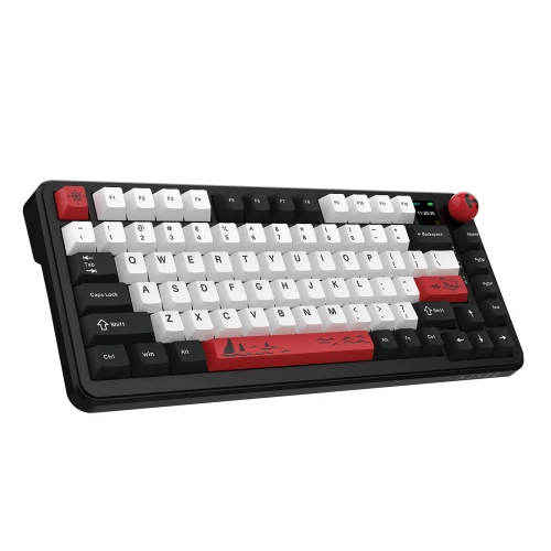 Klawiatura AK820 MAX Avocado Switch Black -Gray Theme-3 Model-RGB-With Screen