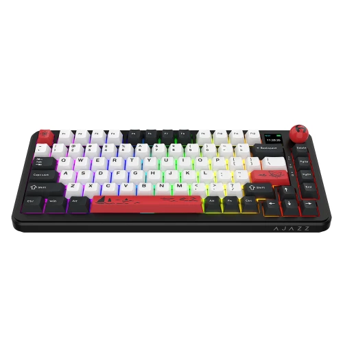 Klawiatura gamingowa mechaniczna AK820 MAX Plus Avocado-Switch RGB Czarny