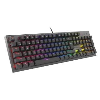 Klawiatura Genesis Thor 303 RGB Outemu Red Black Full-Size 