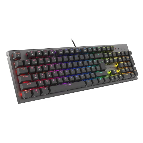 Klawiatura Genesis Thor 303 RGB Outemu Red Black Full-Size 