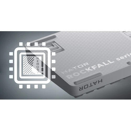 Klawiatura HATOR Rockfall 3 TKL Wireless RGB Black