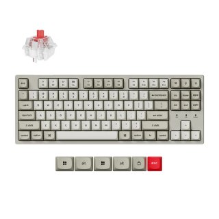 Klawiatura Keychron C1P 8K RGB Wireless Red