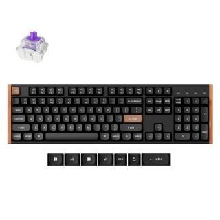 Klawiatura Keychron K10 HE Wireless Magnetic Aluminum Nebula Switch-Black (Special Edition)