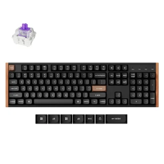 Klawiatura Keychron K10 HE Wireless Magnetic Aluminum Nebula Switch-Black (Special Edition)