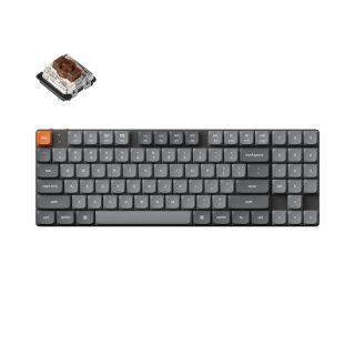 Klawiatura Keychron K13 Max RGB Gateron Low Profile Brown (Hot-Swap)