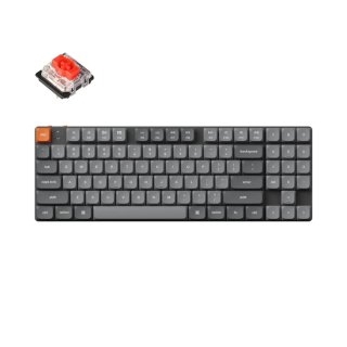 Klawiatura Keychron K13 Max RGB Gateron Low Profile Red (Hot-Swap)