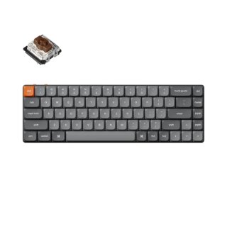 Klawiatura Keychron K7 Max RGB Gateron Low Profile Brown (Hot-Swap)