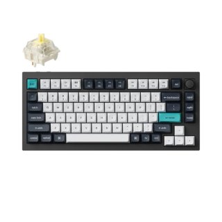 Klawiatura Keychron Q1 Max RGB Carbon Black Gateron Jupiter Banana