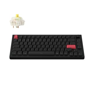 Klawiatura Keychron Q1 Max RGB Carbon Black Gateron Jupiter Banana Side-Print