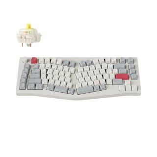 Klawiatura Keychron Q10 Max RGB Shell White Gateron Jupiter Banana Side-Print