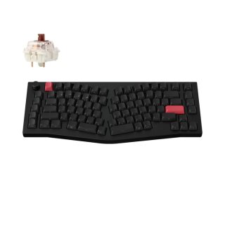 Klawiatura Keychron Q10 Max RGB Carbon Black Gateron Jupiter Brown Side-Print