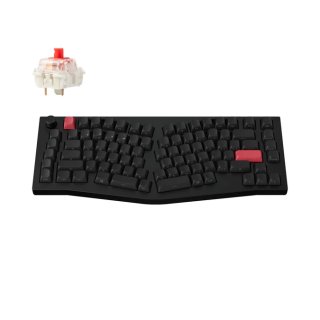 Klawiatura Keychron Q10 Max RGB Carbon Black Gateron Jupiter Red Side-Print