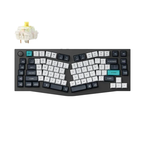 Klawiatura Keychron Q10 Max RGB Carbon Black Gateron Jupiter Banana