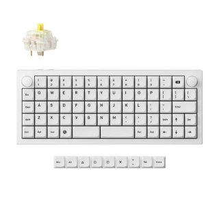 Klawiatura Keychron Q15 Max RGB Shell White Gateron Jupiter Banana