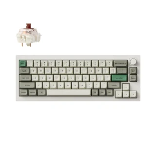 Klawiatura Keychron Q2 Max RGB Shell White Gateron Jupiter Brown