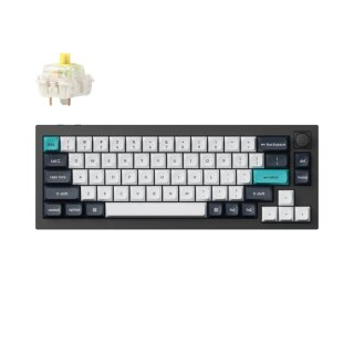 Klawiatura Keychron Q2 Max RGB Carbon Black Gateron Jupiter Banana