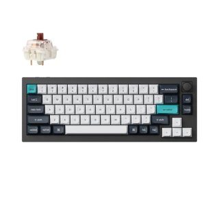 Klawiatura Keychron Q2 Max RGB Carbon Black Gateron Jupiter Brown