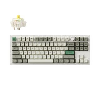 Klawiatura Keychron Q3 Max RGB Shell White Gateron Jupiter Banana Side-Print