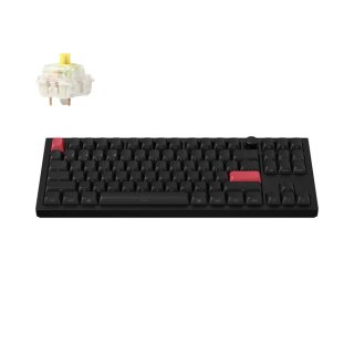 Klawiatura Keychron Q3 Max RGB Carbon Black Gateron Jupiter Banana Side-Print