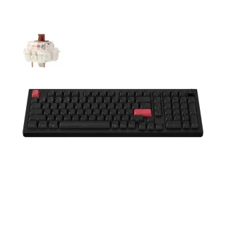 Klawiatura Keychron Q5 Max RGB Carbon Black Gateron Jupiter Brown Side-Print