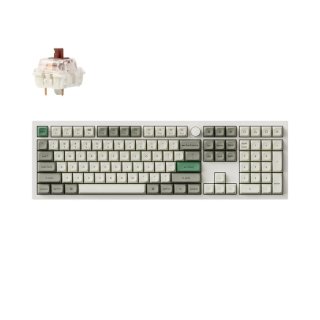 Klawiatura Keychron Q6 Max RGB Shell White Gateron Jupiter Brown